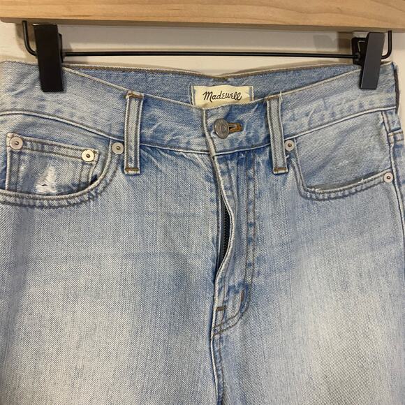 Madewell The Perfect Vintage Jean Light Wash Denim Retro-Inspired Jeans Sz 24 - Picture 3 of 13